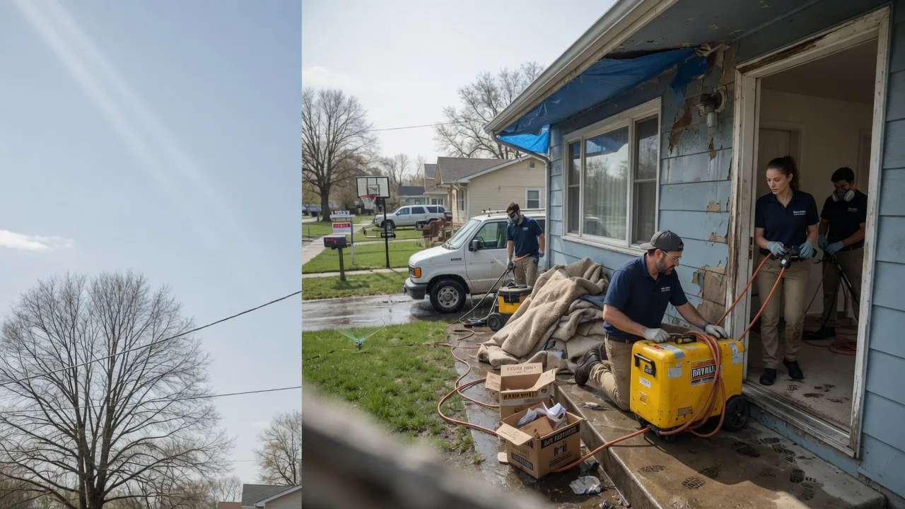 Basement Flood Cleanup in Kirkland, IL near me